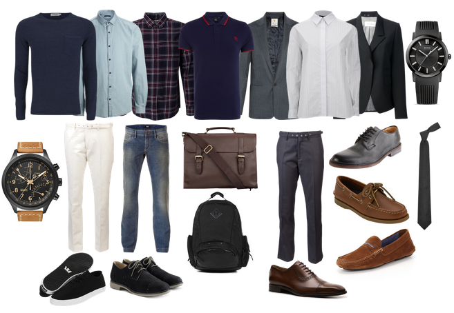 men's clothing for job interview