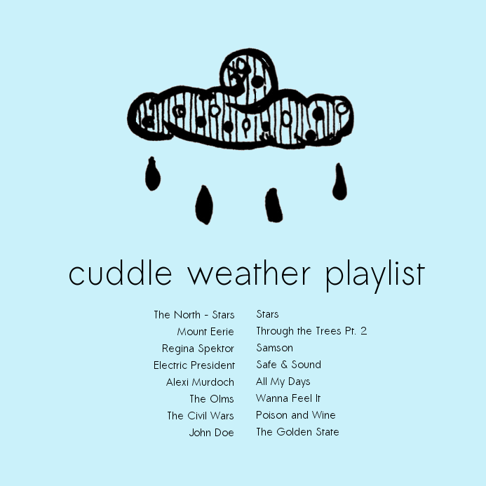 cuddle weather playlist