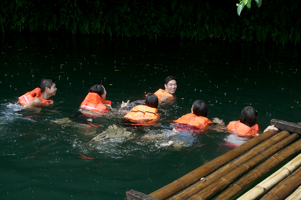 pandin lake swimming