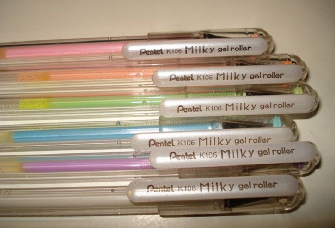 Milky Gel Pen