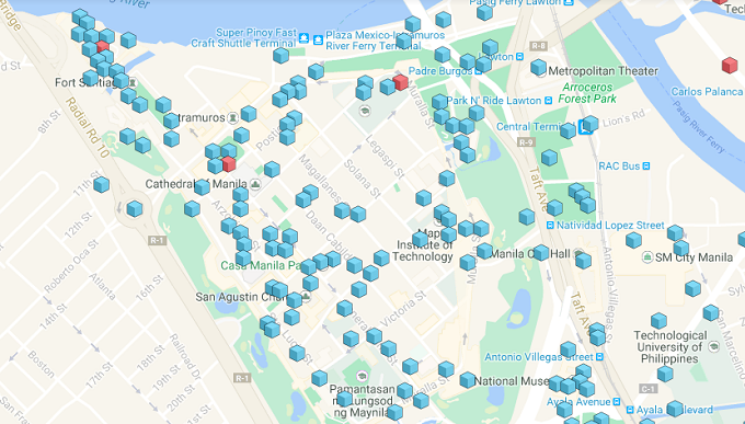 Pokestops in Intramuros