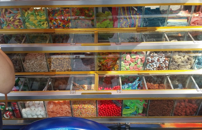 assorted candies and sweets